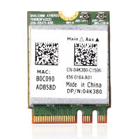 Atheros AR5BWB222 802.11a Bgn 300M 2.45GHz NGFF Bluetooth 4.0 WIFI การ์ด WLAN สำหรับ Toshiba Acer Dpn 04K380