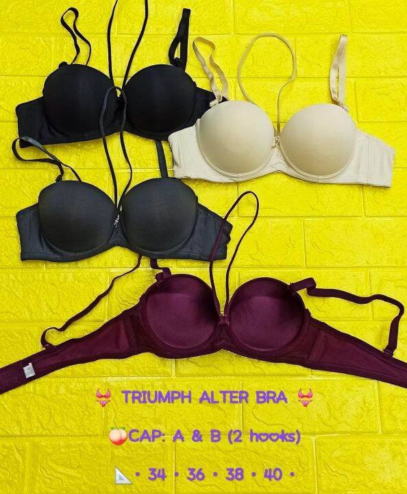Grasya TRIUMPH ALTER BRA ^with FREEBIE^ Lazada PH