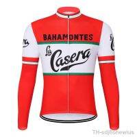 【hot】☄  Casera 1973 Cycling Jersey sleeve Man Cycl dry Thin Downhill Mtb Clothing