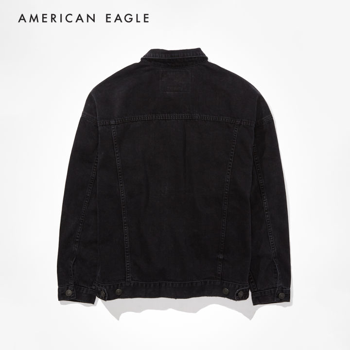 american-eagle-black-boyfriend-denim-jacket-เสื้อแจ็คเก็ต-ผู้หญิง-ยีนส์-บอยเฟรนด์-nwja-038-3146-001