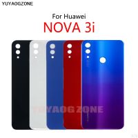 ฝาหลังแบตเตอรี่สำหรับ Nova 3I INE-AL00หน้าจอโทรศัพท์ฝาครอบแบตเตอร์รี่ในบ้านเคสด้านหลัง