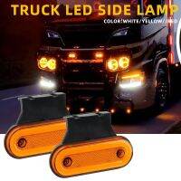 【LZ】☌✒  1x24V Led Side Marker Light com Suporte Caminhão Clearance Lâmpada Trailer Tractor Tractor Lorry Aviso Estacionamento Lâmpada