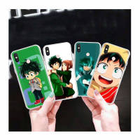 AT55 Izuku Midoriya โปร่งใส เคสโทรศัพท์ หรับ iPhone 13 14 G9 Moto 12 G8 Play Mini SE Power Max Plus Pro