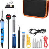 2023 New S6-N3 Solder Set 80W 220V Soldering Iron Kit, 80W Digital LCD Solder with ON/OFF Switch Adjustable Temperature Welding Tools for Electronics