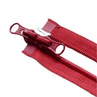 8# 50 To 120cm Ykk Zipper Nylon Coil Double Open Black Red White Jacket Sportswear Repair Tailor Sewing Accessories Door Hardware Locks Fabric Materia