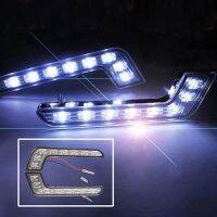 ไฟเดย์ไลท์8 LED สีขาวสำหรับรถยนต์อเนกประสงค์