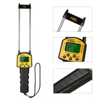 SMART SENSOR Handheld Moisture Meter LCD Digital Grain Moisture Meter Hygrometer with Measuring Probe for Corn Wheat Rice Bean