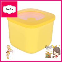 กล่องอาหารเหลี่ยม 1 ลิตร KECH LUNCH สีเหลืองRECTANGULAR FOOD CONTAINER KECH LUNCH 1L YELLOW **ขายดีที่สุด**