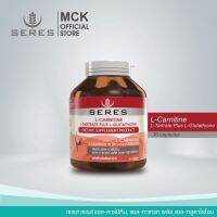 (Exp. 15/2/2026) SERES L-CARNITINE **ขวดแดง** เซเรส แอล-คาร์นิทีน ตัวช่วยในการดูแลร่างกาย 30 เม็ด