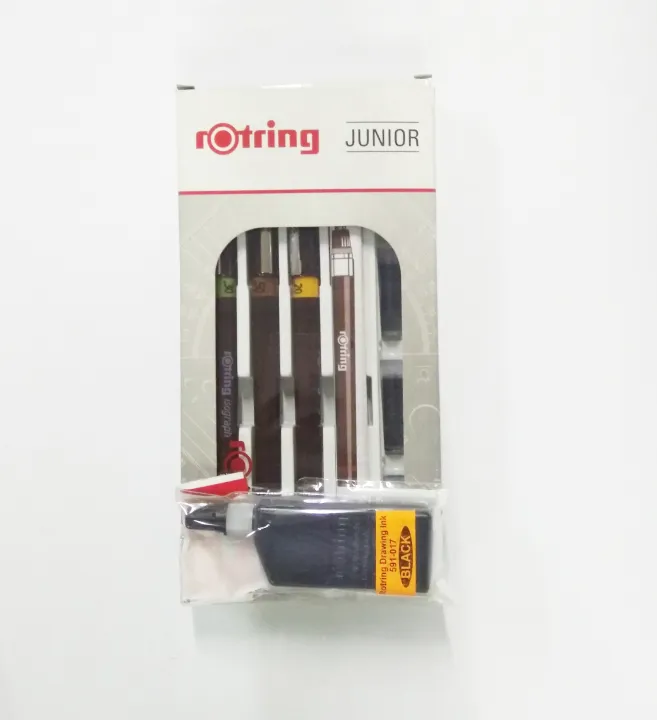 Rotring Isograph Technical pen Junior (SOLD per SET) with FREE 1 bottle INK Lazada PH