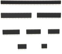 10ชิ้น2.0มม./2/3/4/5/6/7/8/9/10/12/14/16/20/40พิน Female Pin Header พิน2.0มม. บอร์ด Pcb เต้ารับหัวของพินตัวเมีย