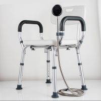 Adjustable Elderly bathroom seat anti-skid bath chairs for elderly squat toilet stool for shower special chair home chair seat