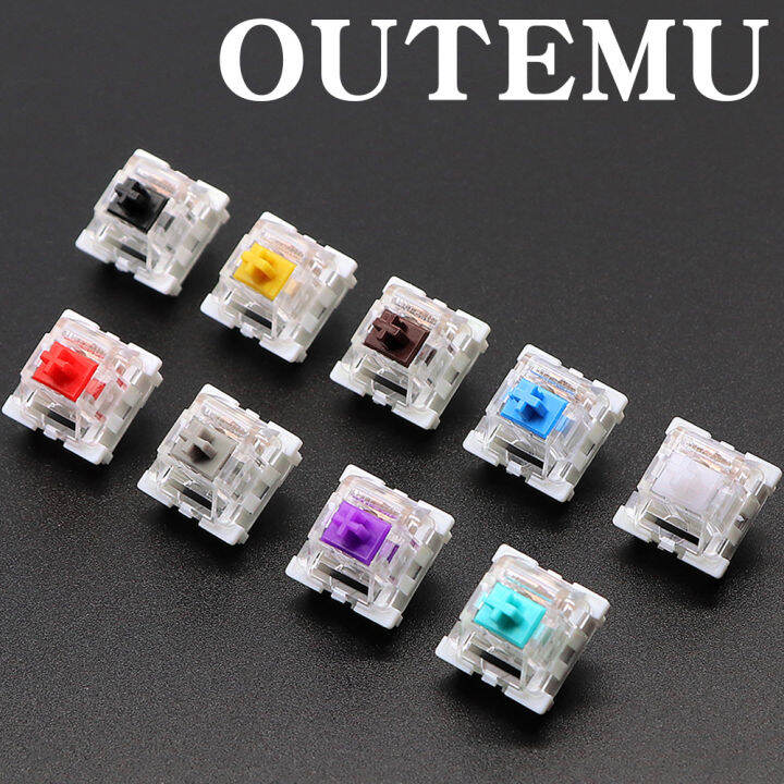 Outemu Switch for Keyboard 3Pin Linear Tactile Clicky Silent Switches