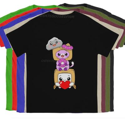 Mens T-Shirts Cute for Kids Vintage Pure Cotton Tee Shirt Men T Shirts Lanky Box T-shirts Summer Tops Tops Gift
