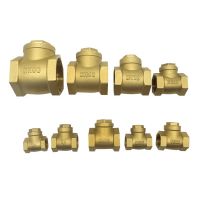 1/2 3/4 1 BSP Female Thread Brass Swing Check Valve One Way Non-return Valve For Water