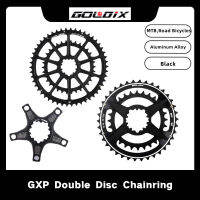 GOLDIX MTB 38-2836-26ครั้งจักรยานถนน50-3452-3653-39ครั้ง Chainring GXP แผ่นคู่ Forshimanosram X1 X0 X9 Crankset Chainwheel