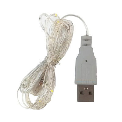 ruyifang 2M 20Led 3M 30Led USB ดำเนินการ MINI LED copper Wire String Fairy Lights LED