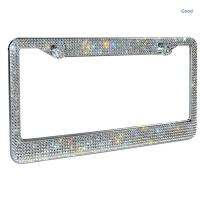 Custom License Plate Frame Quality Blingbling Cover SUV Ultra-flashing