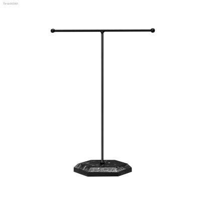 ❀ Metal Jewelry Stand T Stand Hanging Shelf for Earrings Bracelet Watch Small Lightweight Jewellery Bracelet Stand Holder