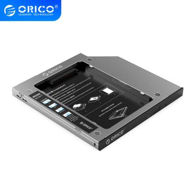 ORICO 2.5นิ้วถาดแคดดี้เอชดีดี SATA3.0รองรับ2ฮาร์ดดิสก์ TB ไดรฟ์กล่องครอบ6Gbps ช่องอะลูมิเนียม HDD สำหรับ Samsung Acer