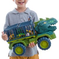 Dinosaur Car Oilcan Excavator Transport Car Toys Dump Truck Vehicle Toy Dinosaur Toys For Kids Children Birthday Christmas Gifts