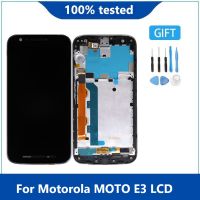 สำหรับ Motorola Moto E 3rd E3หน้าจอ LCD Digitizer ASSEMBLY XT1700 XT1706สำหรับ Motorola Mott O E3 LCD พร้อมกรอบ