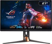 ASUS ROG Swift PG279QM 27” 1440P Gaming Monitor  - WQHD, Fast IPS, 240Hz, 1ms, G-SYNC, NVIDIA Reflex Latency Analyzer, DisplayHDR400, Eye Care, HDMI, DisplayPort, USB, Height Adjustable, BLACK