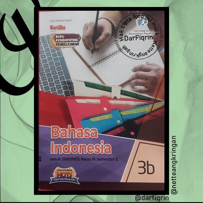 LKS Bahasa Indonesia Kelas 9 Semester 2-SMP/MTs K13 Rev 2018 HOTS ...