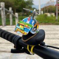 Lovely Squeeze Duck Car Ornaments Bicycle Horns Silicone Elasticity Belt Easily Install Bike Bell for Kids Sport Outdoor