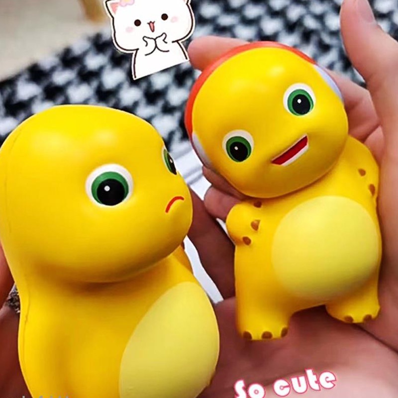 Susu Dragon Pop Fidget mainan Antiress Soft Stress Relief PU Toy Desktop Dolls Cut Cartoon Squishy untuk hadiah kanak kanak