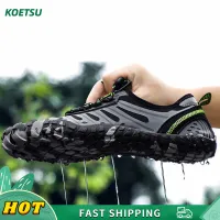 KOETSU 【COD】Streaming shoesLarge size, breathable, non-slip, wear-resistant, soft, comfortable, five-finger shoes, wading shoes, hiking shoes, swimming shoes, suitable for outdoor sports, camping, mountaineering and other activities, 36-44 size, unise