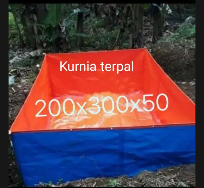 Terpal Kolam Ikan Ukuran Cm X Cm X Cm A Lazada Indonesia