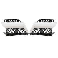 1Pair Car Front Bumper Upper Intake Grilles Cover for 2003 2004 2005 2006