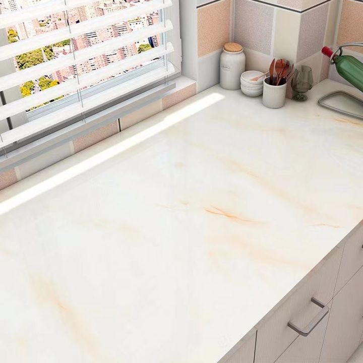 kitchen-oil-proof-wall-stickers-wallpapers-waterproof-self-adhesive-cabinets-thickened-marble-stickers-vinilo-decorativo-pared