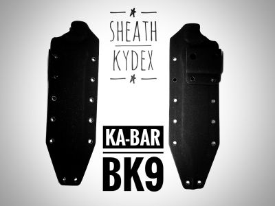 ปลอกมีด Kydex สำหรับมีด Ka-bar BK9 ตรงรุ่นของแท้® มืออาชีพที่รุ่นธรรมดาไม่มี เป็นอุปกรณ์เสริมของแท้จาก US แท้ เหมาะมาก