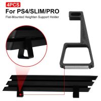 Pieds de Refroidissement et de Rehaussement Horizontal Base Antidérapante en Silicone avec Dissipation de la Chaleur Support pour PS4 SLIM PRO 4 Pièces