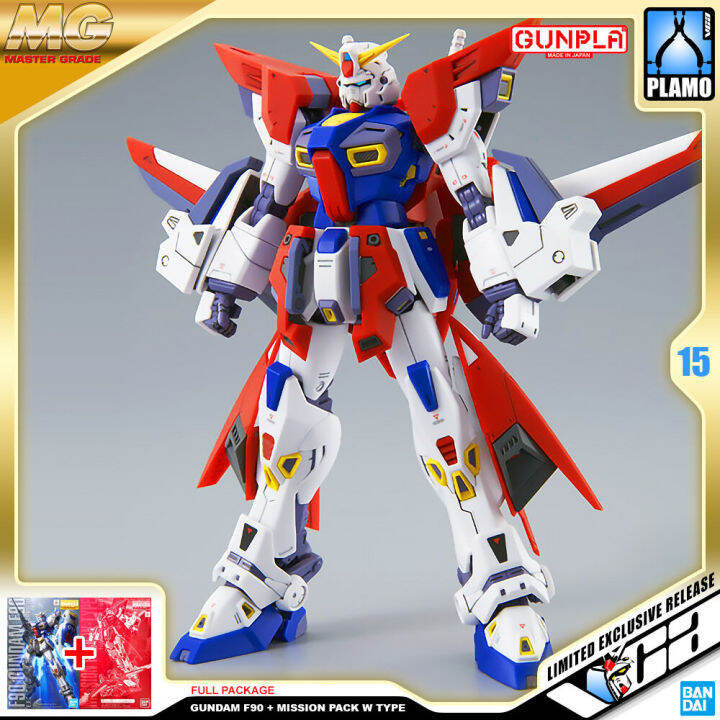 ⭐️ Premium Bandai Pb Gunpla Master Grade Mg 1 100 Gundam F90 Mission