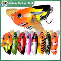 Milerka Outdoors Mall】เหยี่อปลาตะขอสามชั้นคู่เหยื่อล่อรูปจั๊กจั่นเหยื่อล่อปลาเหยื่อล่อปลา2ใบเหยื่อรูปจั๊กจั่นชุด S พร้อม2ตะขอแหลม5.8Cm/12.7G