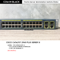 Cisco Catalyst 2960+24TC-S (มือ2 พร้อมใช้งาน)