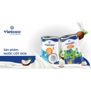 Nước cốt dừa Vietcoco 22% 400ml thơm ngậy - LOẠI TRUYỀN THỐNG - Date 2024