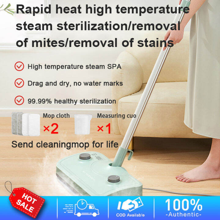 Steam vacuum cleaner electric handheld steam mop floor cleaner