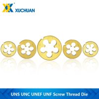 Screw Die UNS UNC UNEF UNF Right Hand Machine Die Titanium Coated Metal Threading Tools Thread Die