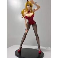 [COD]38ซม. FREEing B-Style Fairy Tail Lucy Heartfilia 14 Scale Bunny Girl ทาสี PVC Action Figure Collection ของเล่น