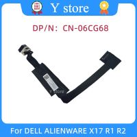 Y Store 6CG68 06CG68ของแท้ใหม่ GDS70 DC301017C00สำหรับ ALIENWARE X17 R1 R2แล็ปท็อป DC อินพุตไฟสาย DC-IN แจ็ค