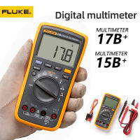 FLUKE 15B + 17B + ดิจิตอลมัลติมิเตอร์ Ac/dc แรงดันไฟฟ้าปัจจุบันความจุโอห์มทดสอบอุณหภูมิอัตโนมัติ/คู่มือช่วงการวัด