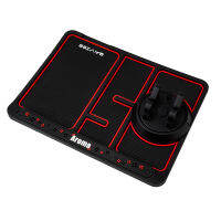 Anti Slip Mat Universal 360องศา Rotating Dash Holder สำหรับโทรศัพท์มือถือ4 In 1