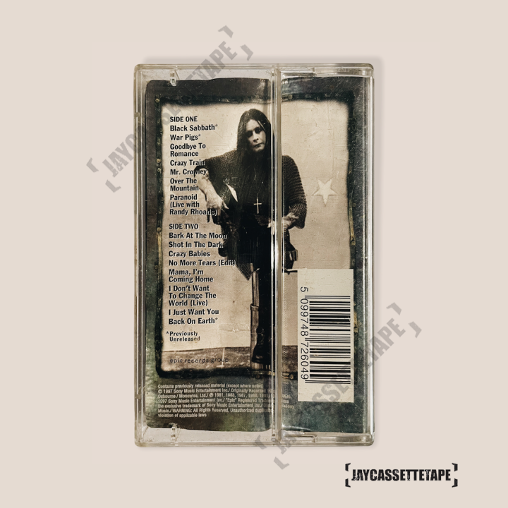 ozzy-osbourne-อัลบั้ม-the-ozzman-cometh-เทปเพลง-เทปคาสเซ็ต-เทปคาสเซ็ท-cassette-tape-เทปเพลงสากล