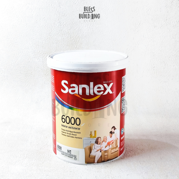 Sanlex 6000 Cat Tembok 1 Kg Putih Lazada Indonesia 4573