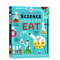 DK original science you can eat childrens food knowledge Popular Science Encyclopedia illustration middle school students Extracurricular extended reading reference book 2interesting food experiments color illustrations