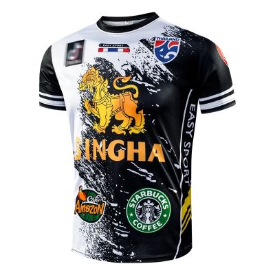 CODTheresa Finger 🔥🔥[ READY STOCK ]🔥🔥 New Design THAILAND JERSEY Motorcycle apparel football shirts short sleeve t-shirts round neck printed shirts🔥🔥